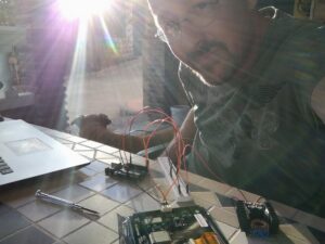 Elektronik an der Sonne