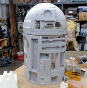R2-D2 Dome und Body