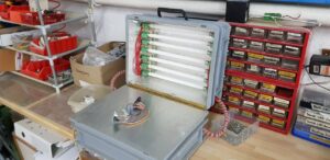 UV Belichtungsgerät vorher